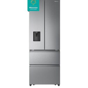 Hisense RF632N4WIE 70cm Wide French Door, American Fridge Freezer - Stainless Steel